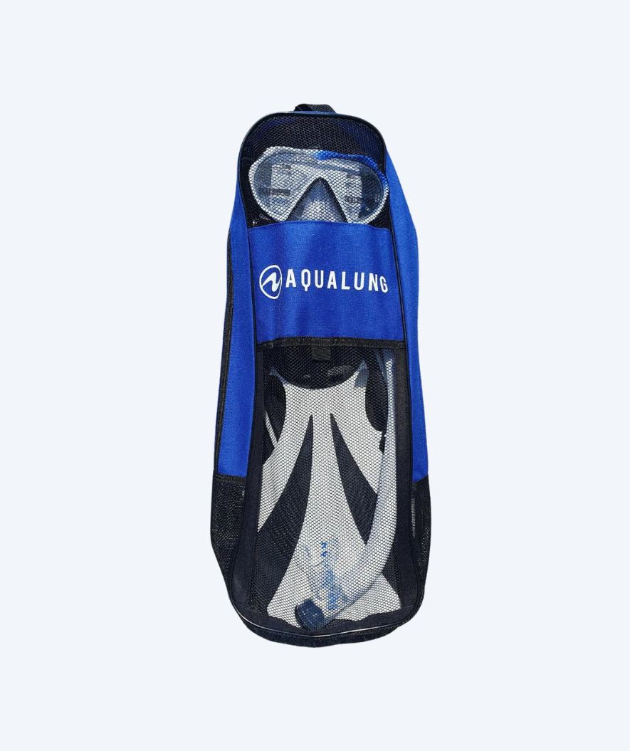 Aqualung snorkel set for adults - Compass - Black/white - Image 4