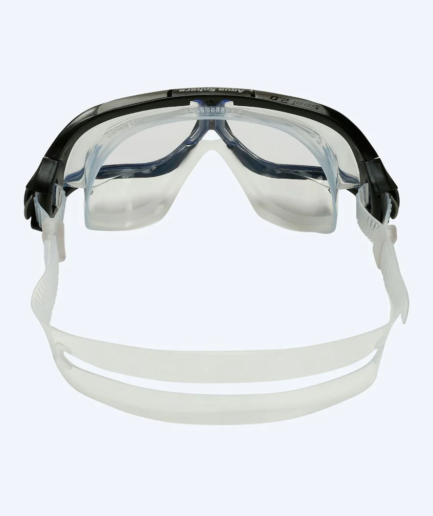 Aquasphere diving goggles for adults - Seal 2.0 - Black/clear - Image 2