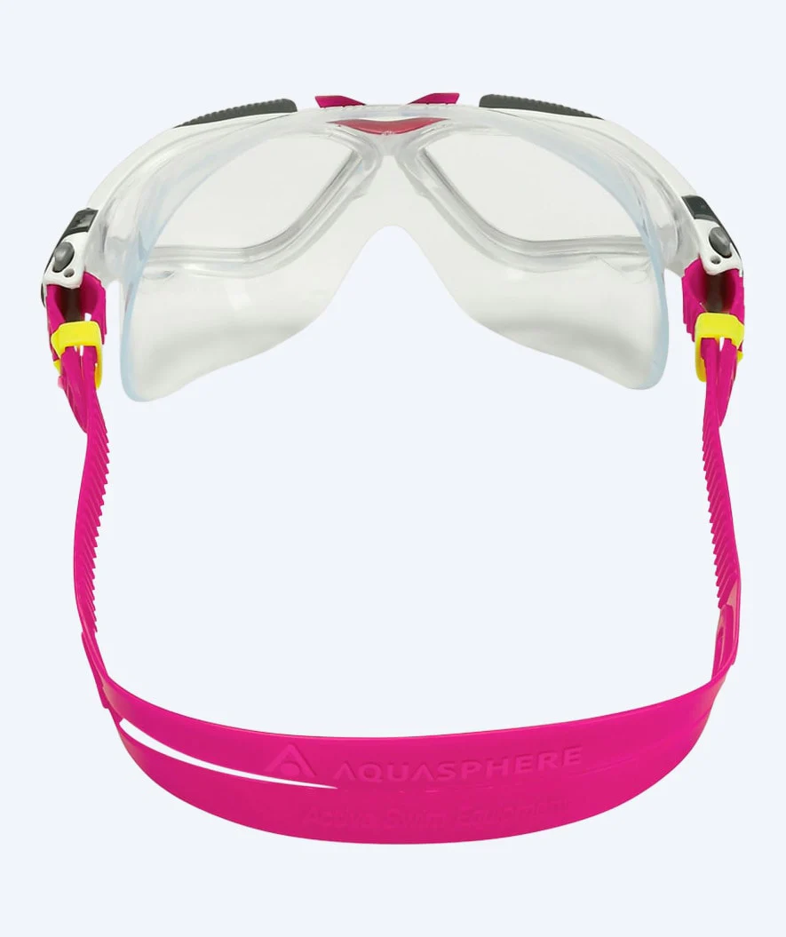 Aquasphere swim mask for women - Vista - White/light pink - Image 3