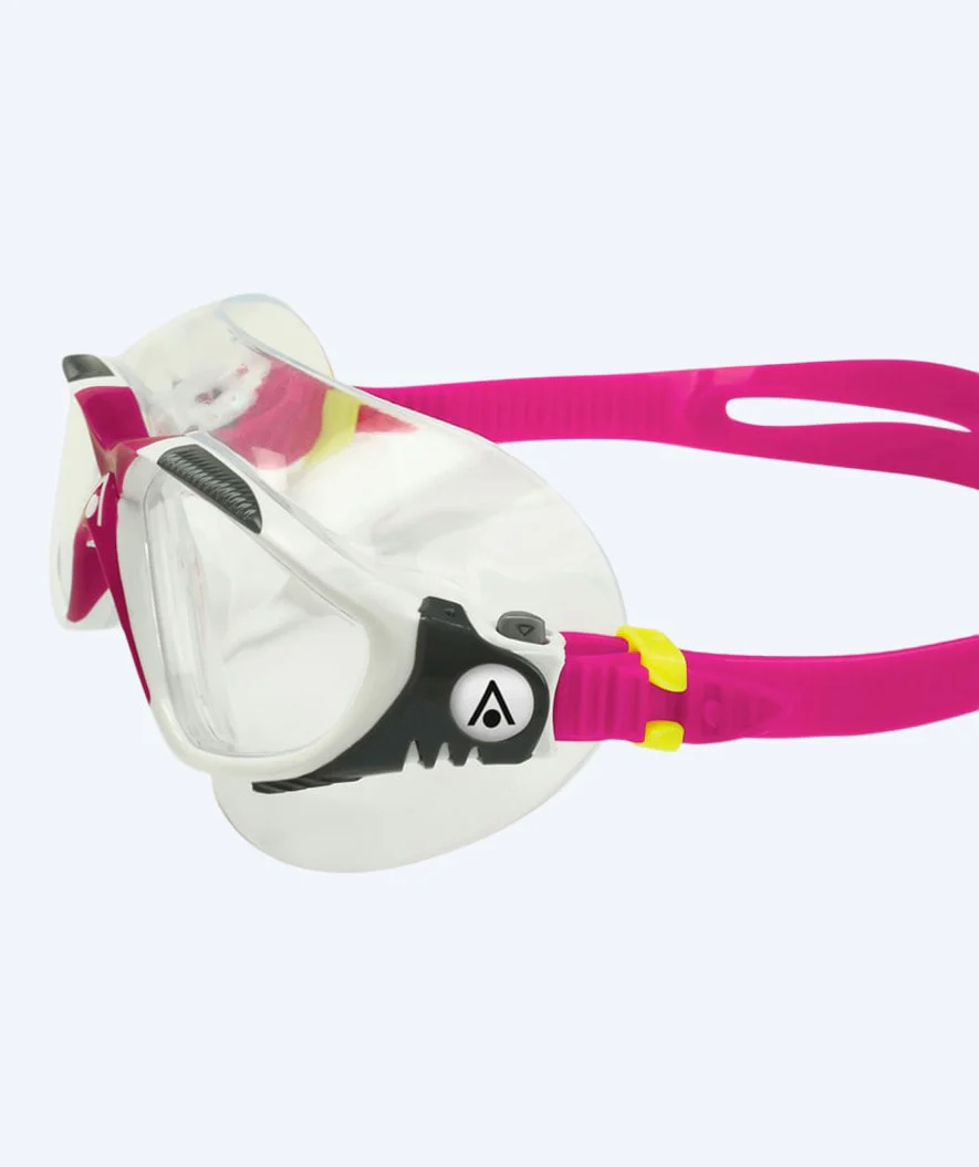 Aquasphere swim mask for women - Vista - White/light pink - Image 4