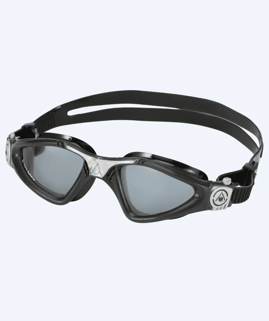 Aquasphere training swimming goggles for women - Kayenne - Black/silver - Image 3