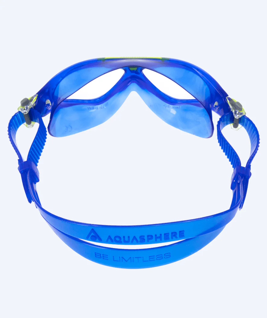 Aquasphere swim mask for junior (6-12) - Vista - Blue/yellow - Image 5