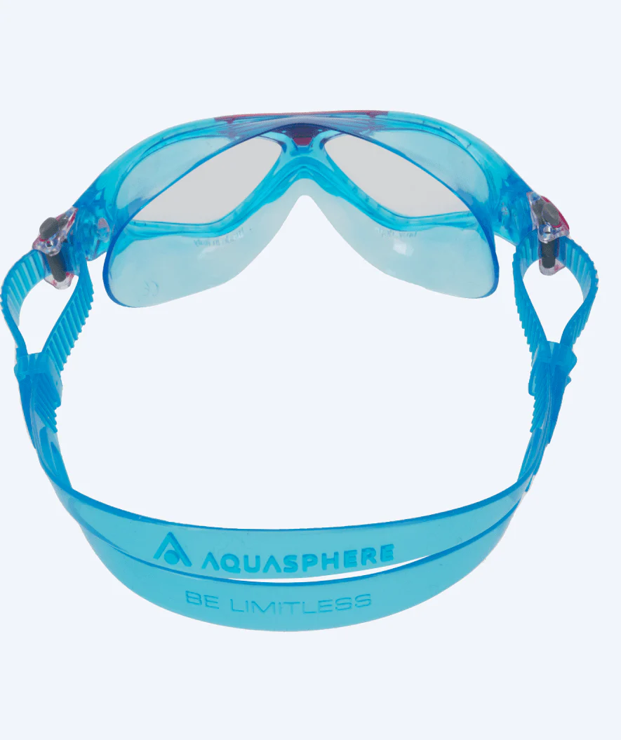 Aquasphere swim mask for junior (6-12) - Vista - Clear/pink - Image 4