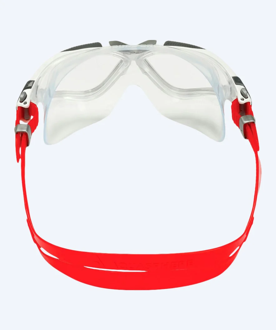 Aquasphere swim mask - Vista - White/red - Image 4