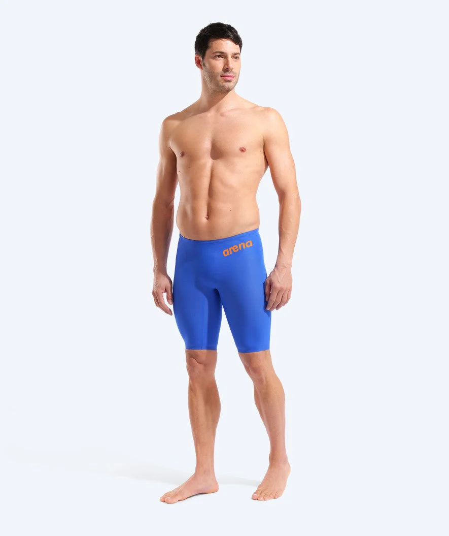 Arena racing jammers for men - Carbon Air 2 - Blue/orange - Image 3