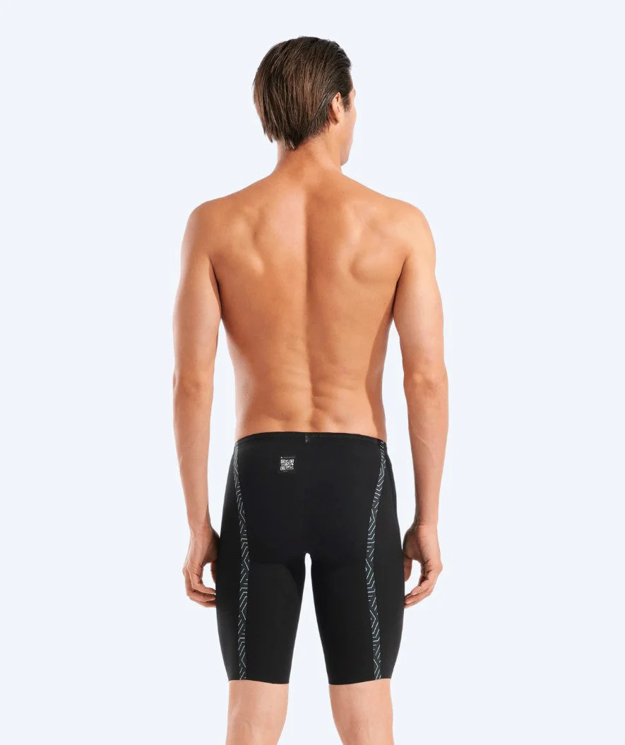 Arena racing jammers for men - Veloce - Black/light blue - Image 2