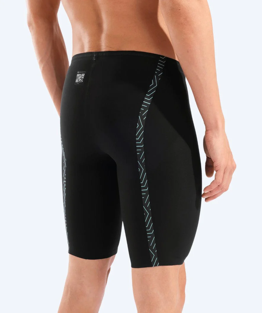 Arena racing jammers for men - Veloce - Black/light blue - Image 5