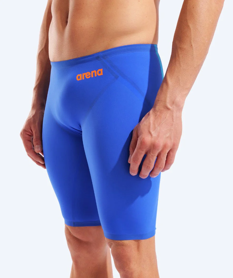 Arena racing jammers for men - Veloce - Blue/orange - Image 5