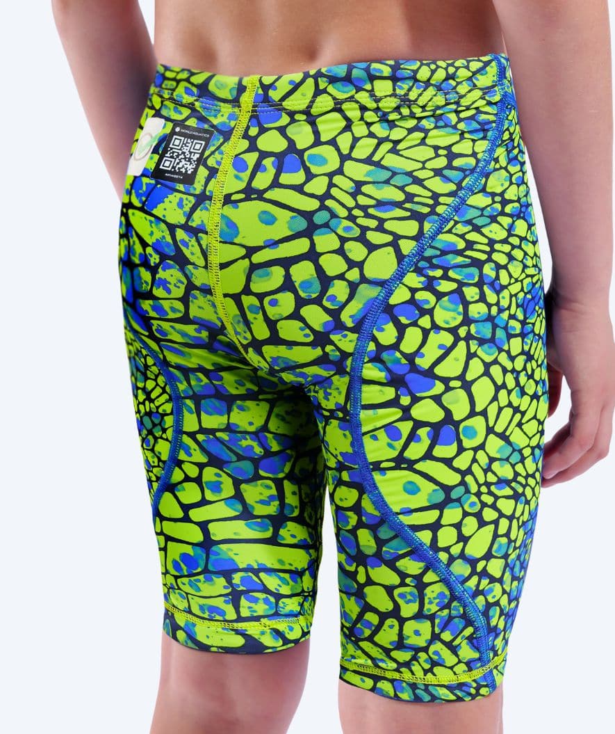 Arena racing jammers for boys - ST NEXT - Green/dark blue (Limited 2026) - Image 5