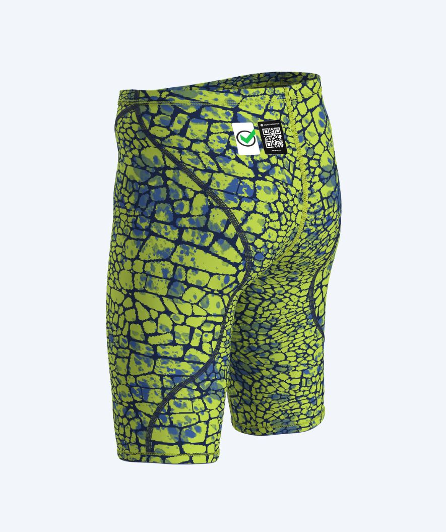 Arena racing jammers for boys - ST NEXT - Green/dark blue (Limited 2026) - Image 7