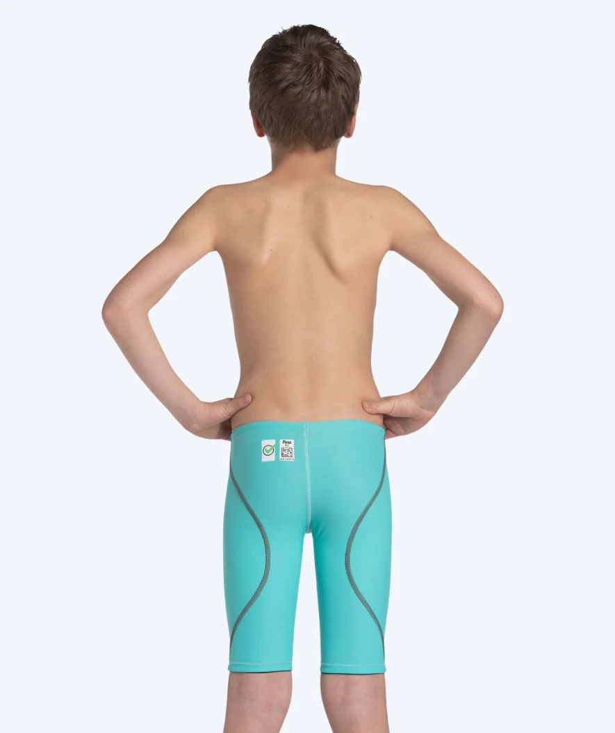 Arena racing jammers for boys - ST NEXT - Turquoise - Image 3