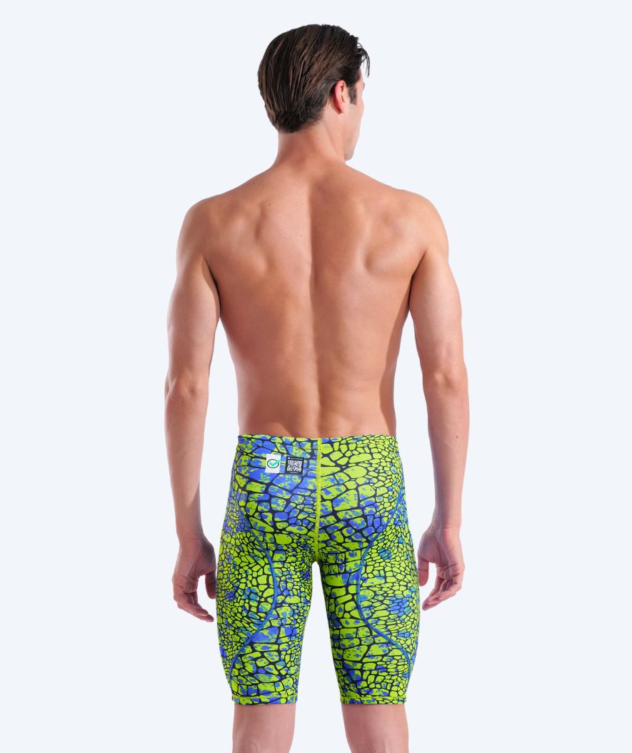Arena racing jammers for men - ST NEXT - Green/dark blue (Limited 2026) - Image 2