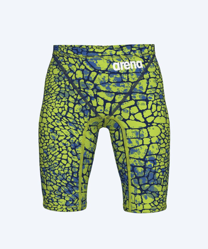 Arena racing jammers for men - ST NEXT - Green/dark blue (Limited 2026) - Image 8