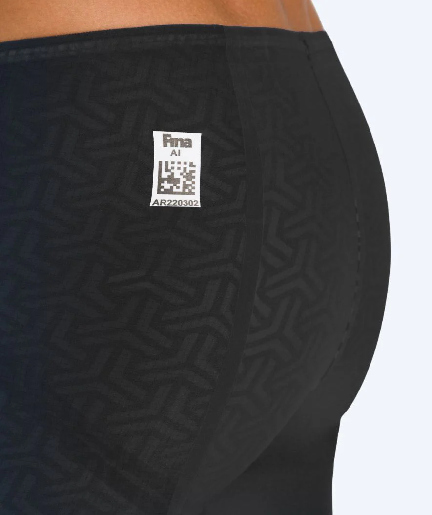 Arena racing jammers for men - Carbon Glide - Black - Image 3