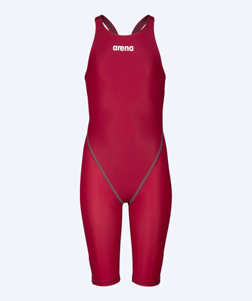 Arena racing swimsuit for girls - ST NEXT - Dark red - Image 4