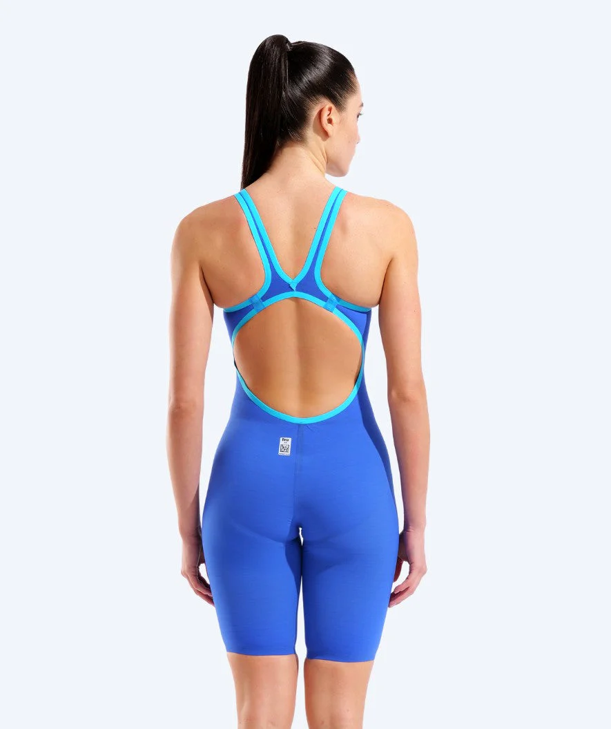 Arena racing swimsuit for women - Carbon Air 2 - Blue/orange - Image 2
