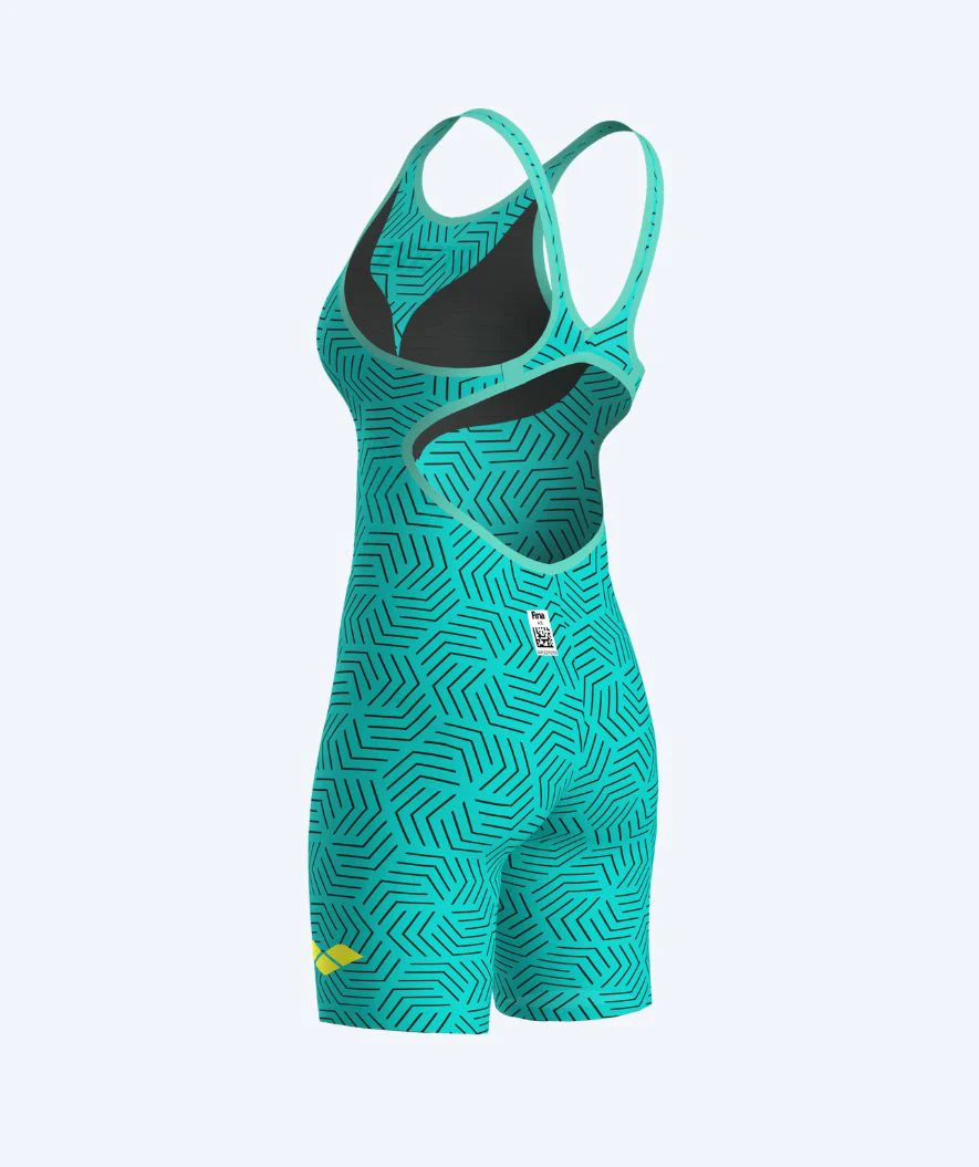 Arena racing swimsuit for women - Carbon Air 2 - Blue/yellow - Image 6