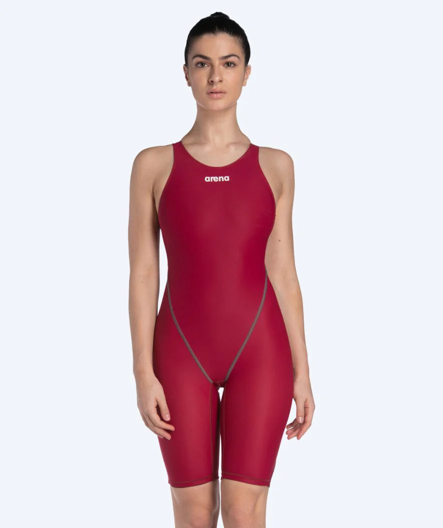 Arena racing swimsuit for women - ST NEXT - Dark red