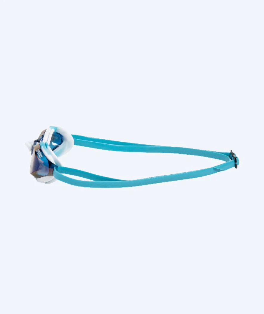 Arena Elite swimming goggles - Python - Light blue/dark blue (Mirror lens) - Image 5