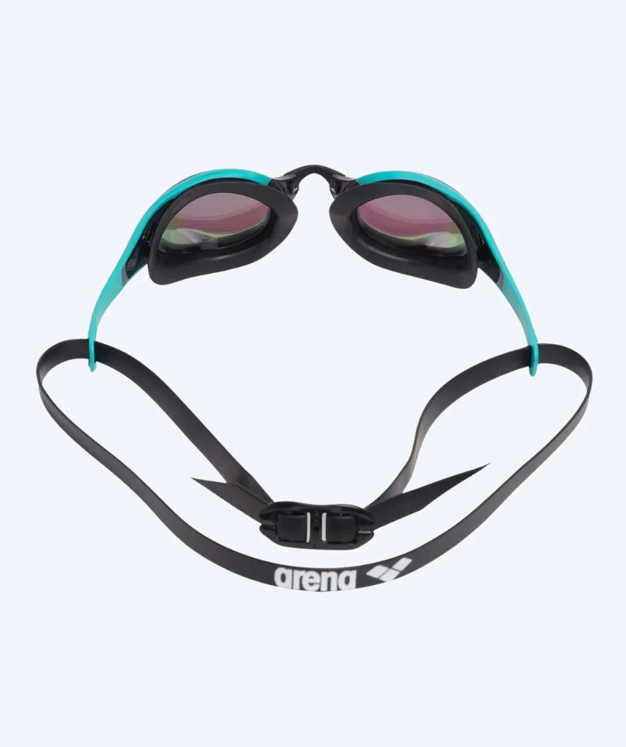 Arena Elite swimming goggles - Cobra Edge SWIPE Mirror - Black/turquoise - Image 2