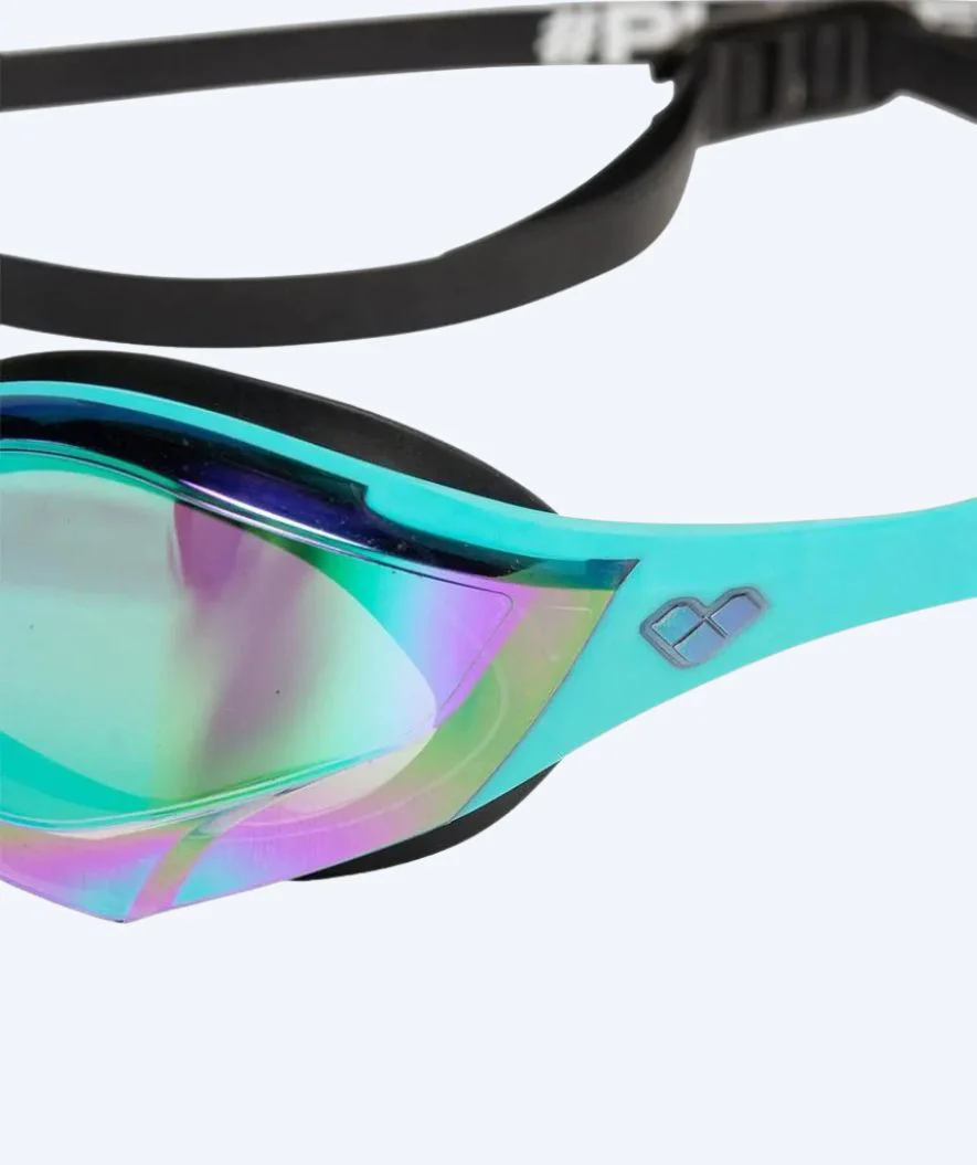 Arena Elite swimming goggles - Cobra Edge SWIPE Mirror - Black/turquoise - Image 3