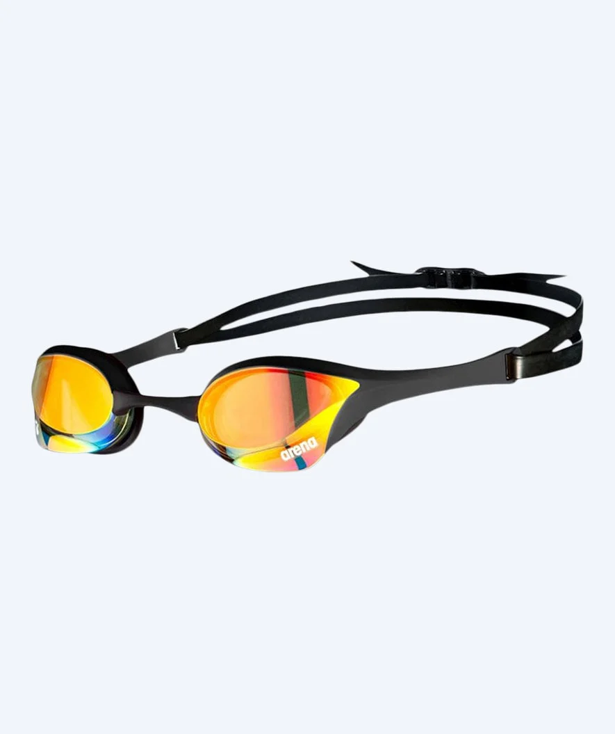 Arena Elite swimming goggles - Cobra Ultra SWIPE Mirror - Black/gold