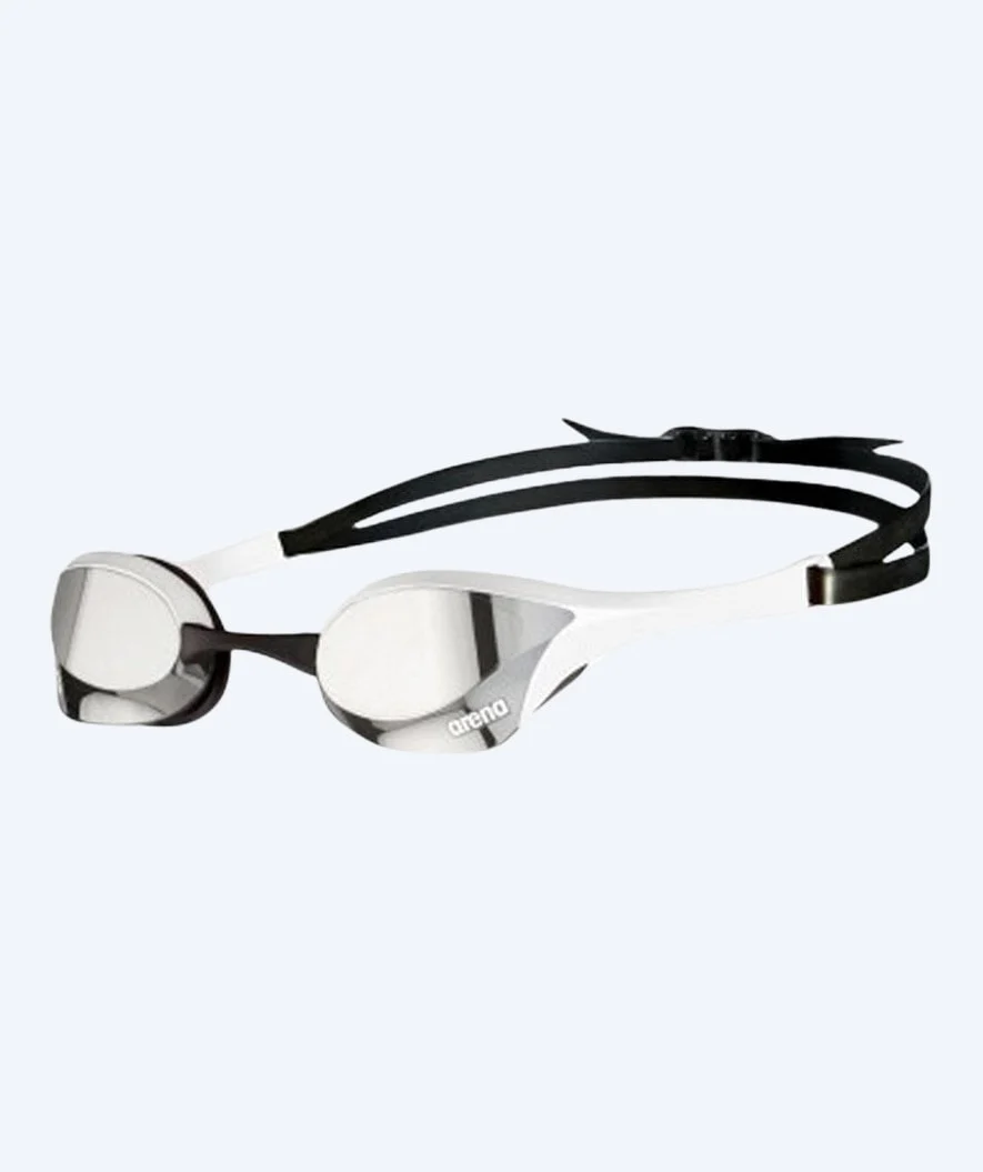 Arena Elite swimming goggles - Cobra Ultra SWIPE Mirror - White/silver - Image 3