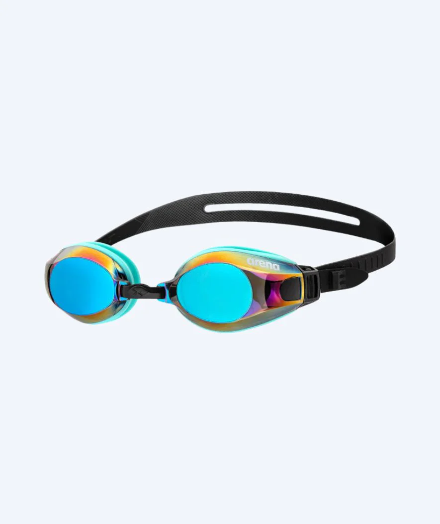 Arena training swimming goggles - Zoom X-Fit Mirror - Black/blue