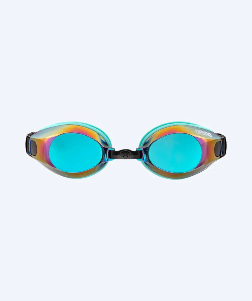 Arena training swimming goggles - Zoom X-Fit Mirror - Black/blue - Image 2