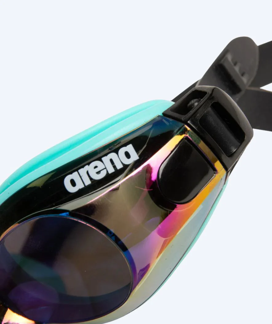 Arena training swimming goggles - Zoom X-Fit Mirror - Black/blue - Image 5