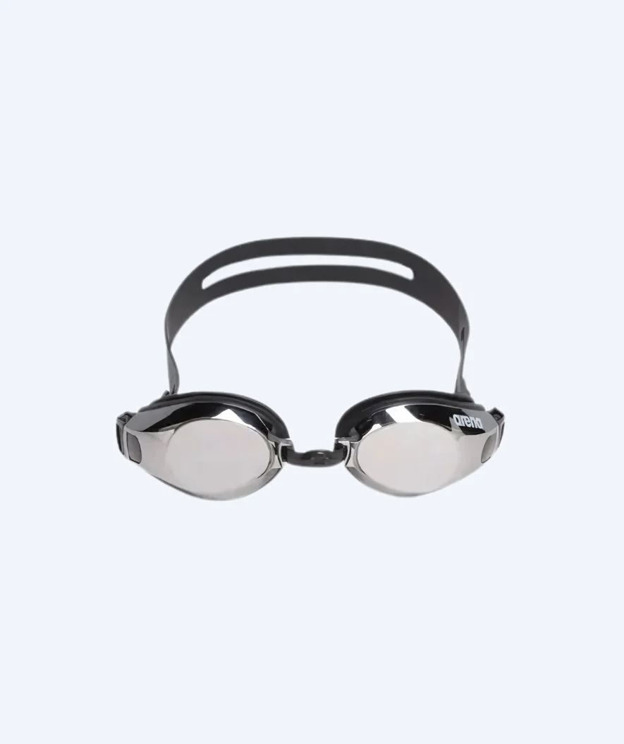 Arena training swimming goggles - Zoom X-Fit Mirror - Black/silver - Image 3