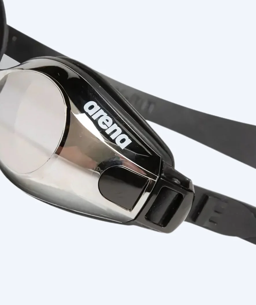 Arena training swimming goggles - Zoom X-Fit Mirror - Black/silver - Image 6