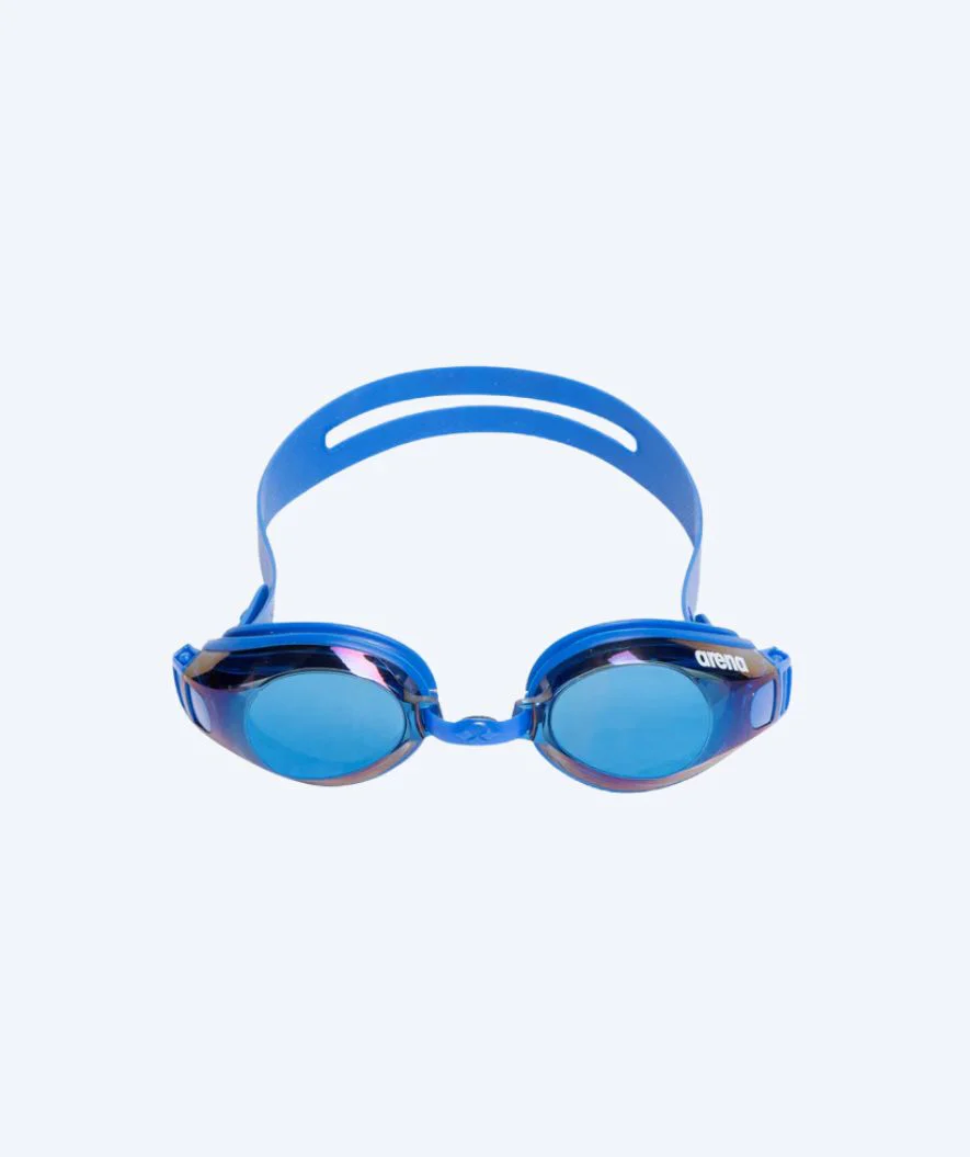 Arena training swimming goggles - Zoom X-Fit Mirror - Blue/blue - Image 2
