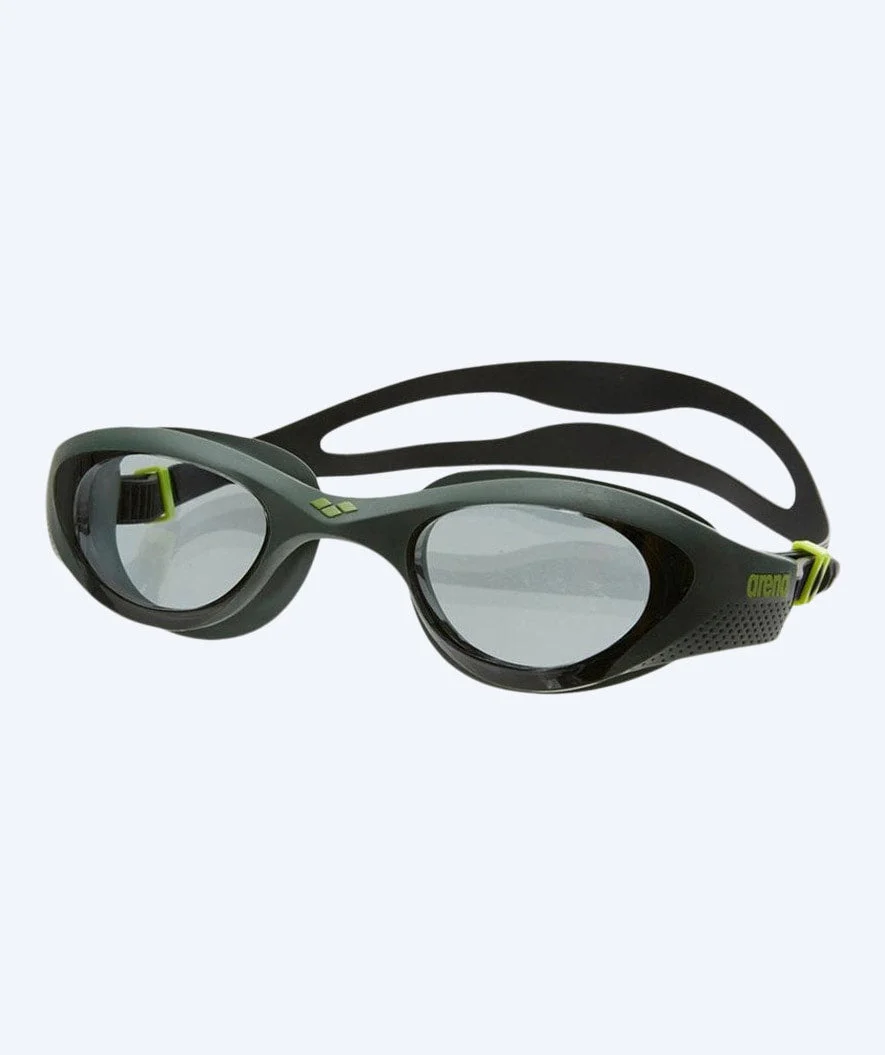 Arena training swimming goggles - The One - Green (Smoke lens)