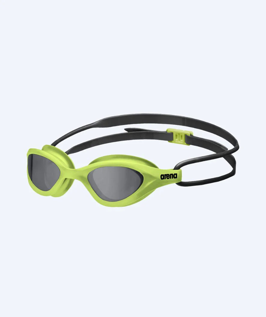 Arena training swimming goggles - 365 - Yellow (Smoke lens)