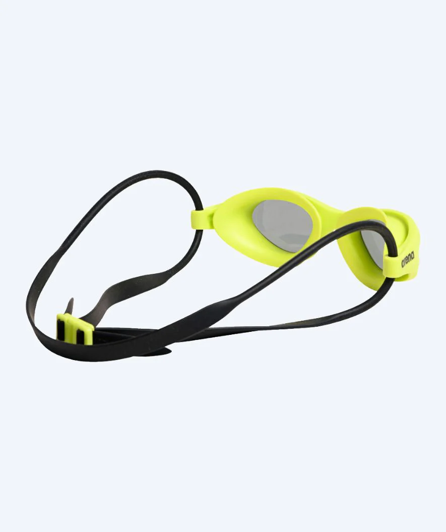 Arena training swimming goggles - 365 - Yellow (Smoke lens) - Image 2
