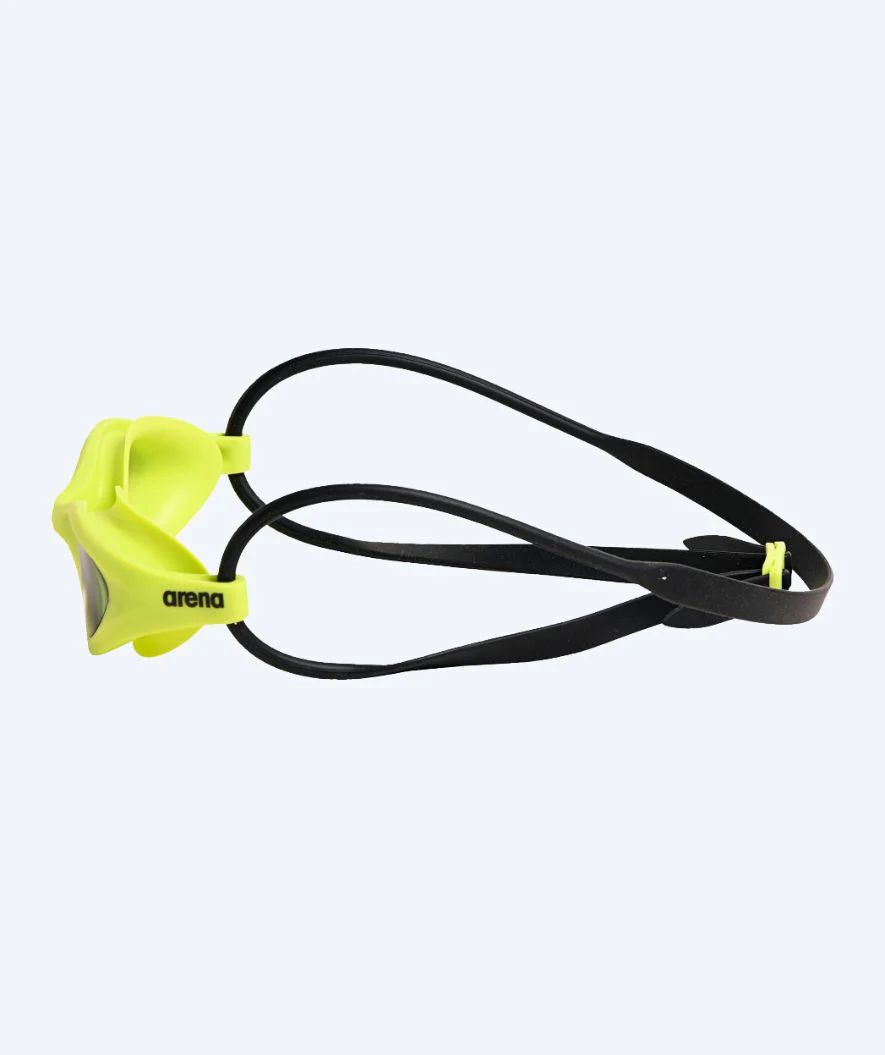 Arena training swimming goggles - 365 - Yellow (Smoke lens) - Image 3