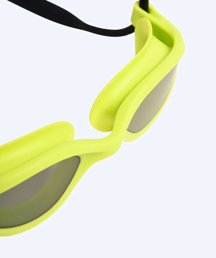 Arena training swimming goggles - 365 - Yellow (Smoke lens) - Image 5