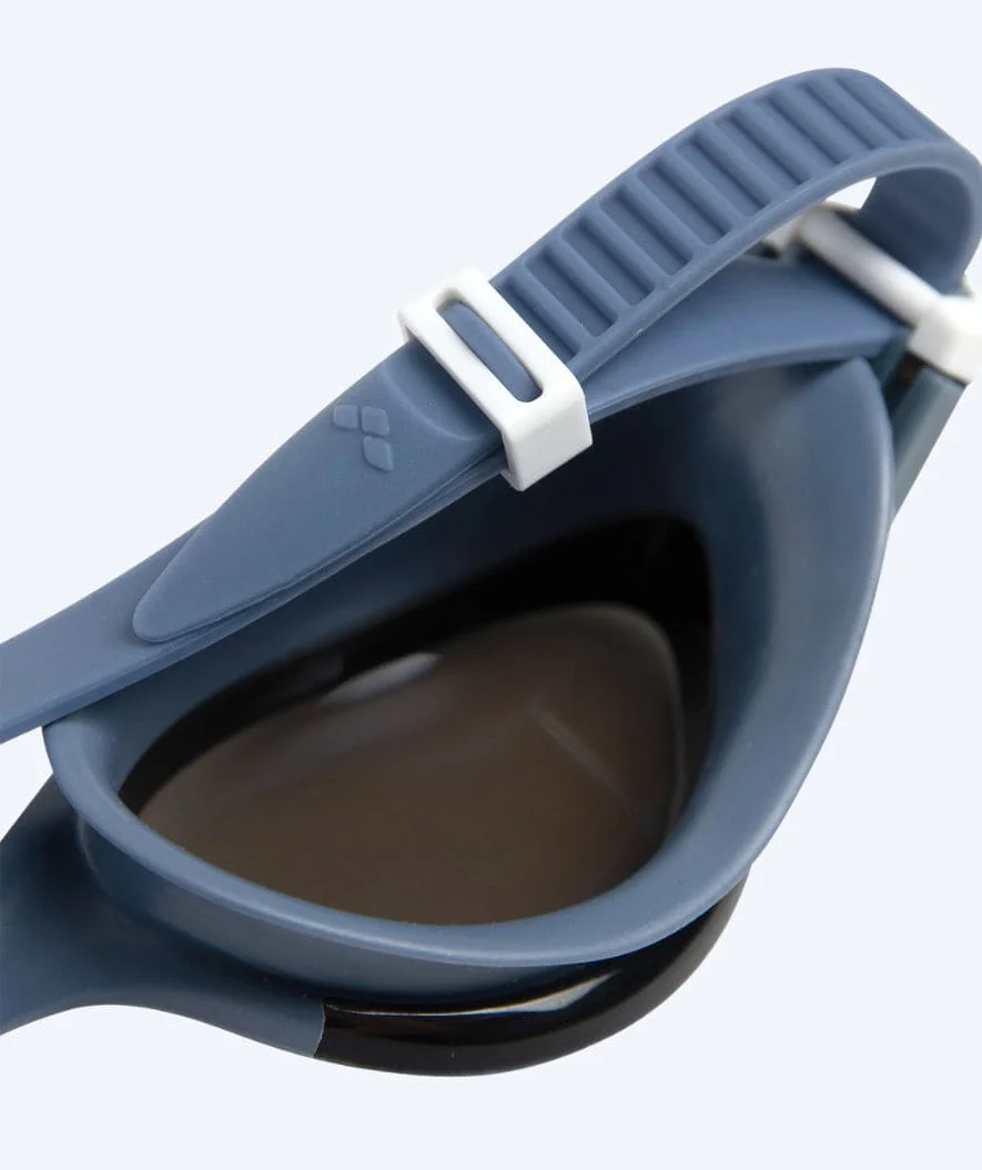 Arena training swimming goggles - The One Plus Mirror - Dark blue/blue - Image 4