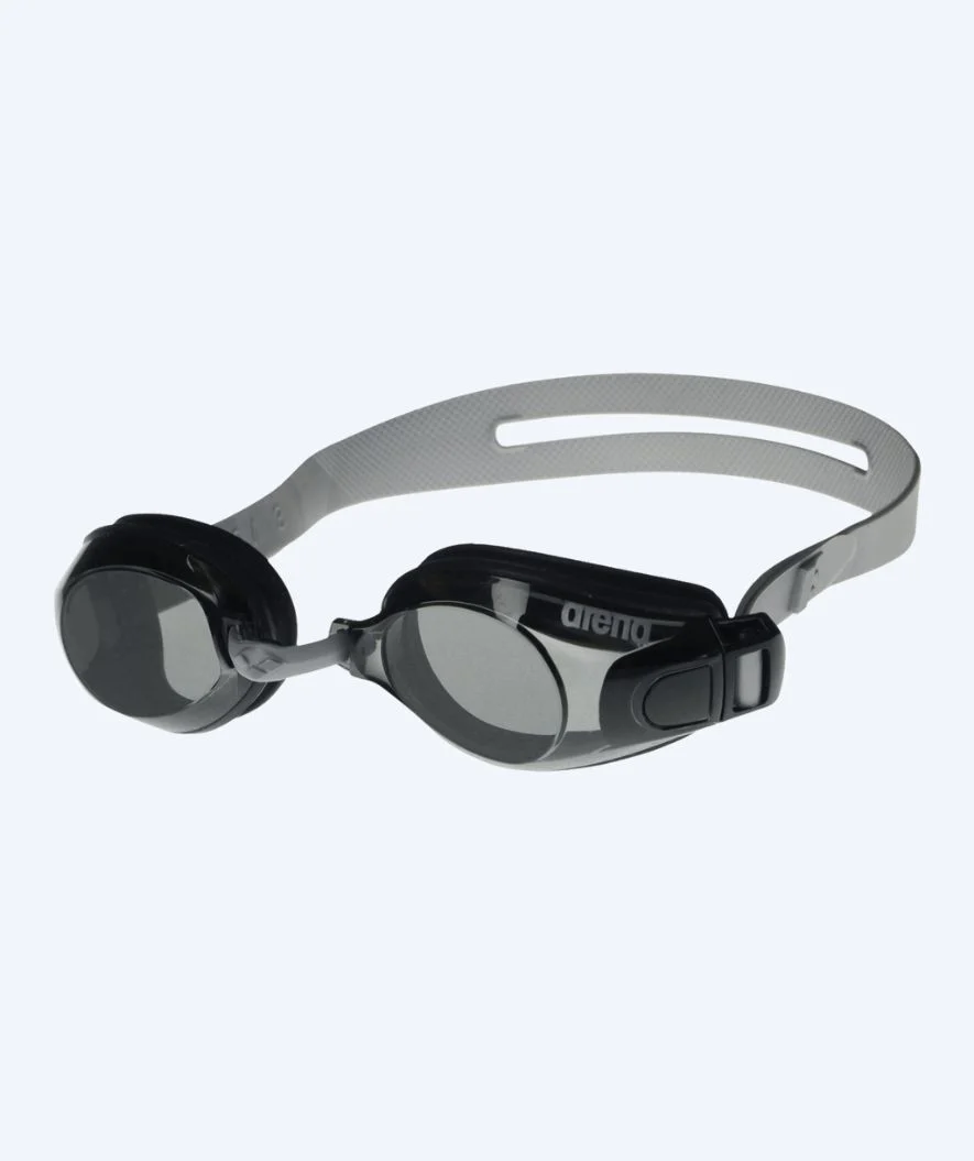 Arena training swimming goggles - Zoom X-Fit - Black (Smoke lens)