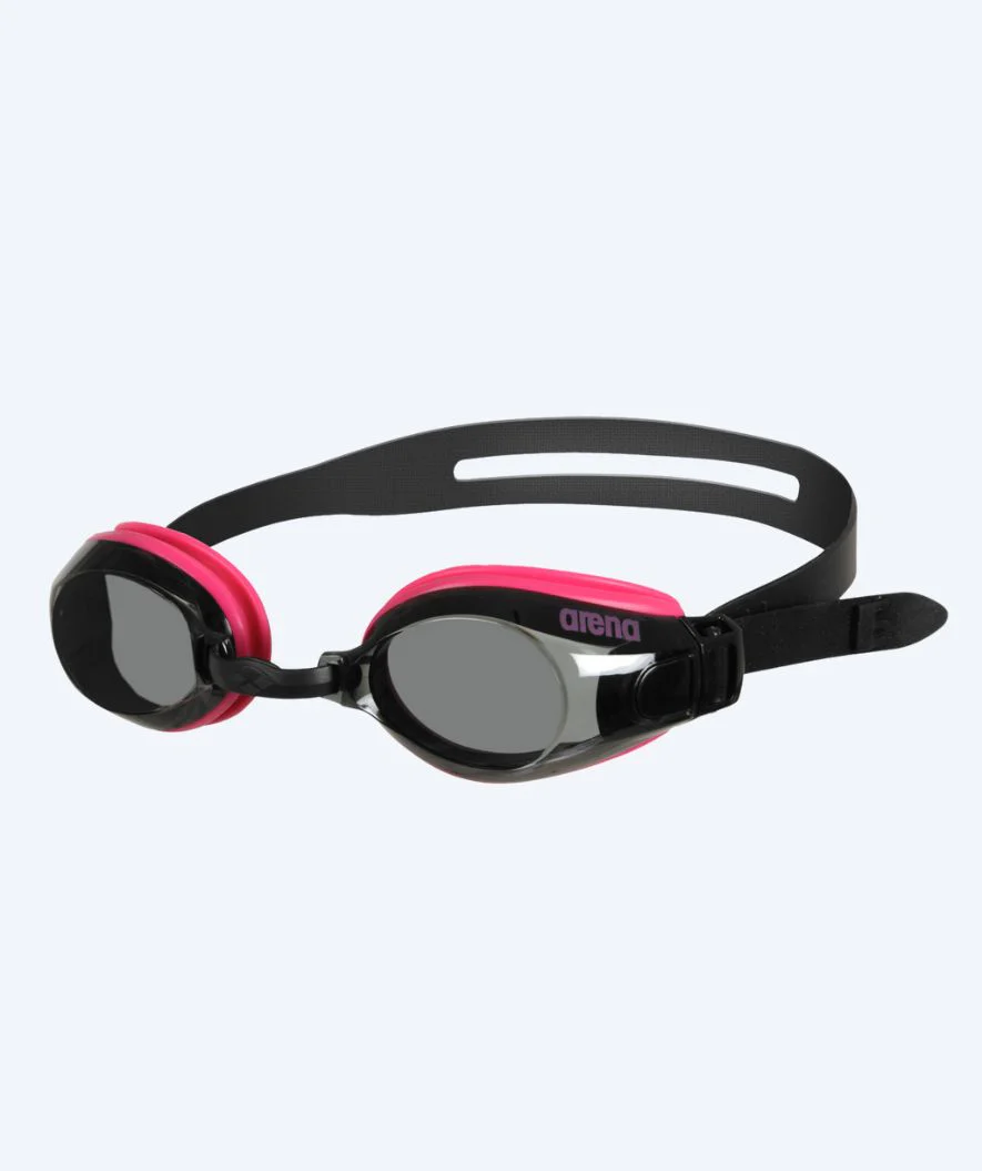 Arena training swimming goggles - Zoom X-Fit - Pink (Smoke lens)