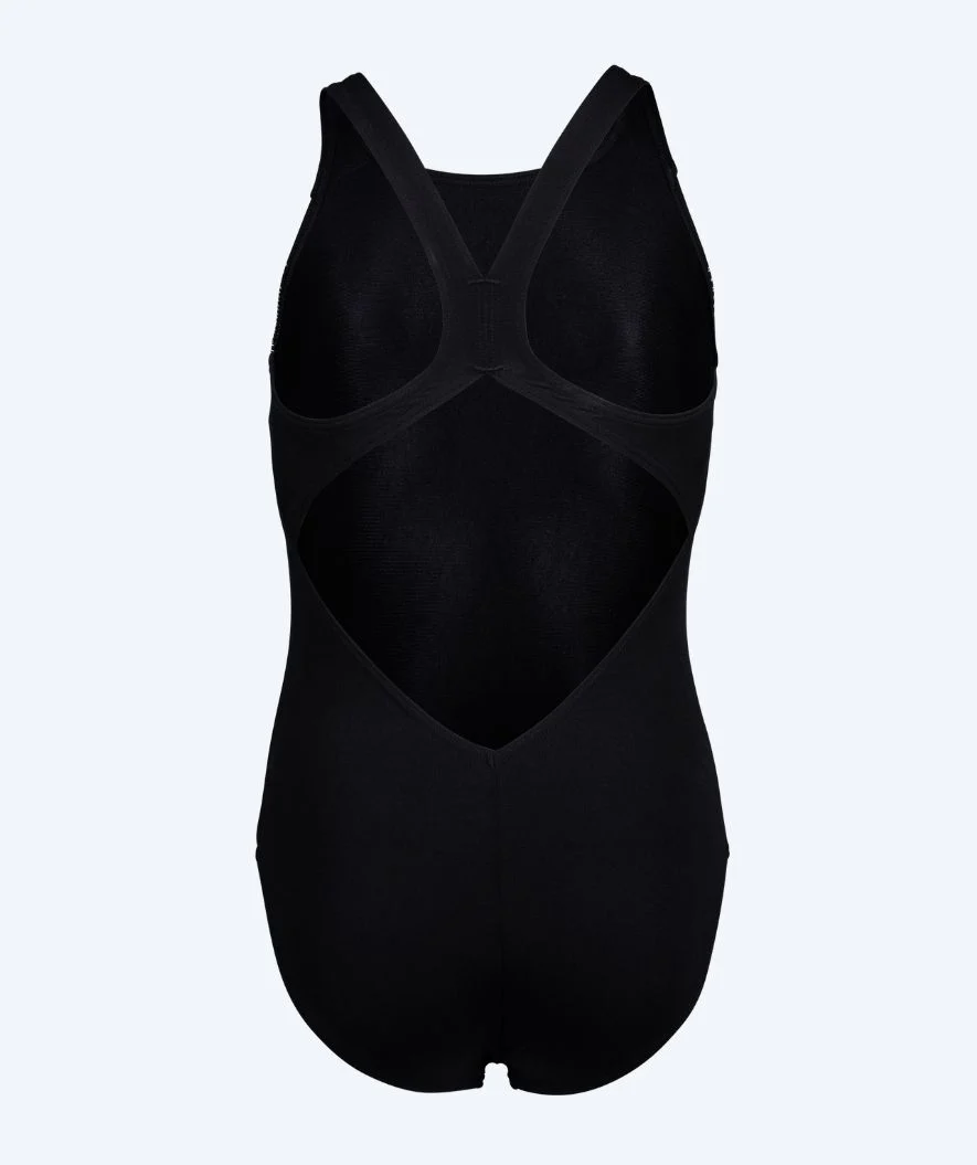 Arena swimsuit for girls - Graphic - Black/grey - Image 7