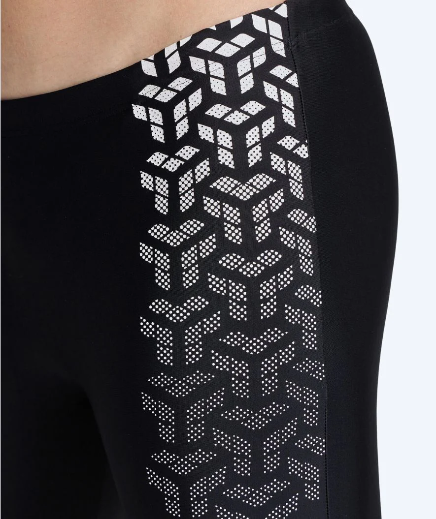 Arena aquashorts for men - Kikko V - Black/white - Image 4