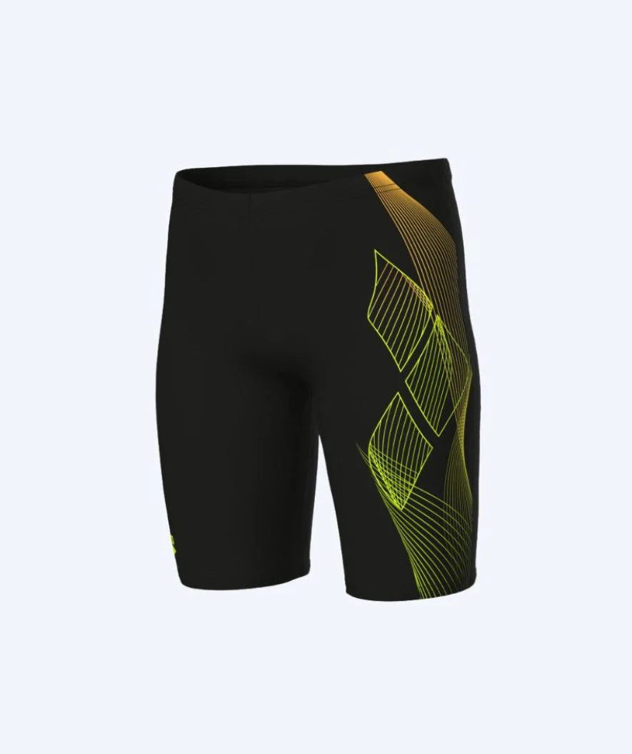 Arena jammer for boys - Sea Water - Black/green - Image 6