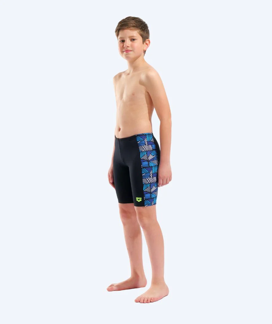 Arena jammer for boys - Candies - Black/blue - Image 3