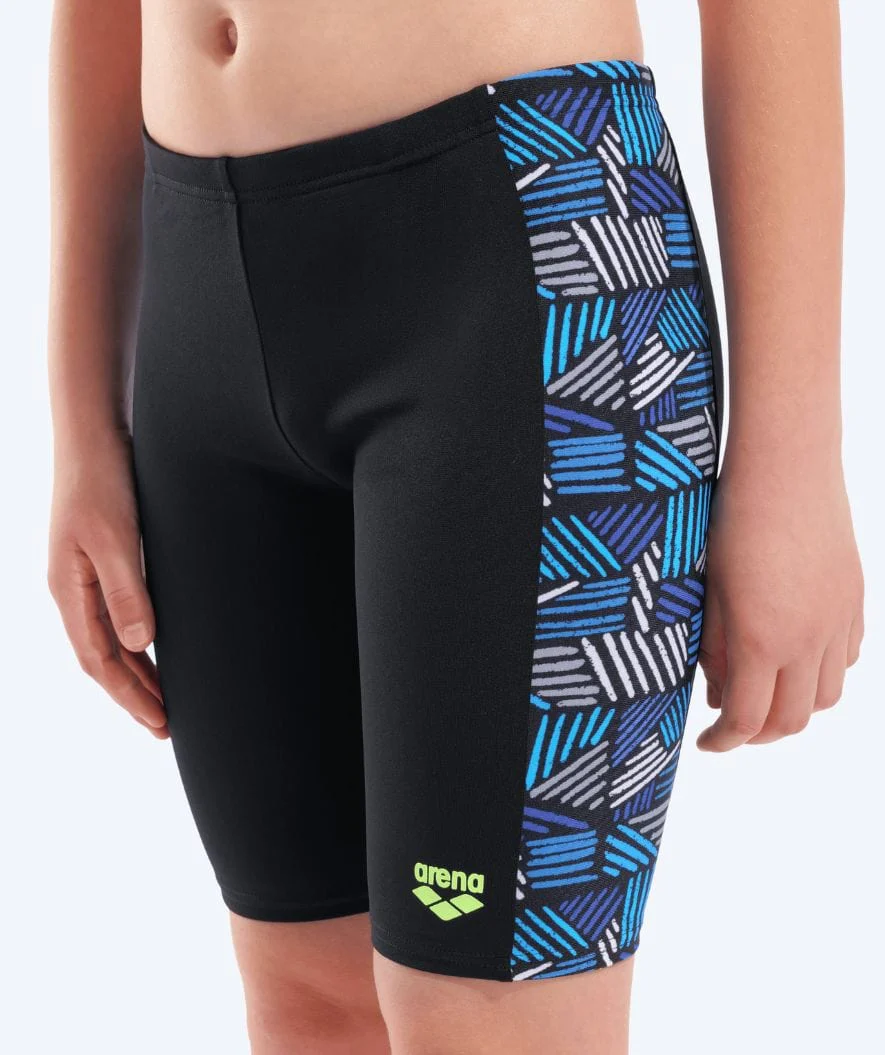 Arena jammer for boys - Candies - Black/blue - Image 4