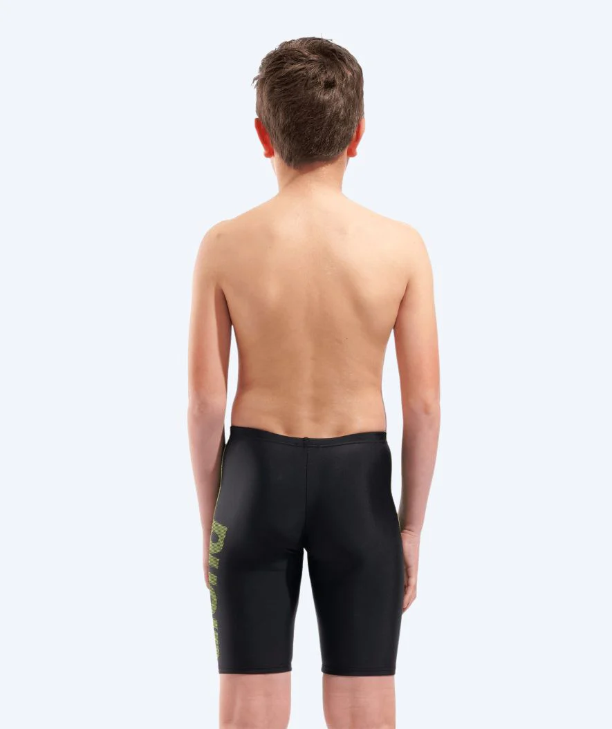 Arena jammer for boys - Logo - Black/green - Image 2