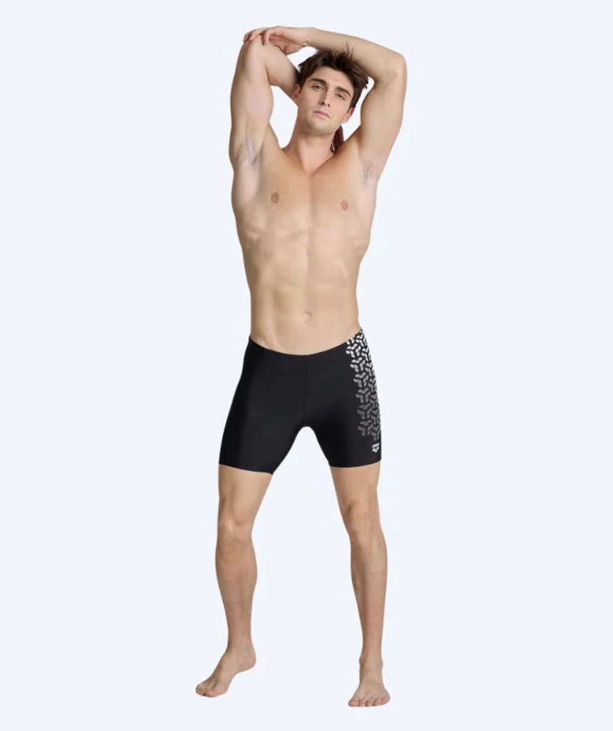 Arena jammer for men - Kikko V - Black/white - Image 3