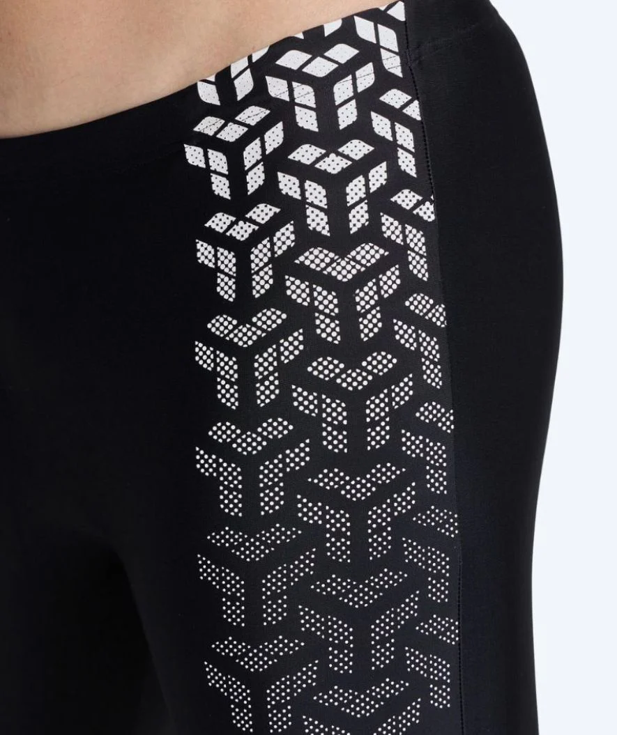 Arena jammer for men - Kikko V - Black/white - Image 4