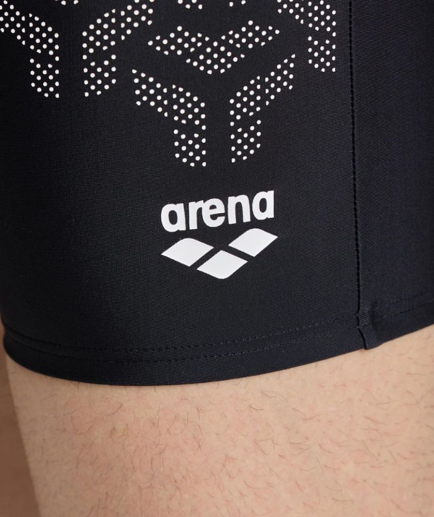 Arena jammer for men - Kikko V - Black/white - Image 5